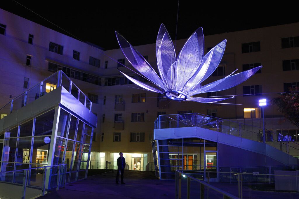 Metallotus sculpture